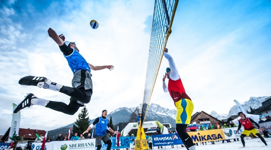 Odbojkarski boji na kranjskogorski Snežni plaži (foto: OZS Press, Chaka)