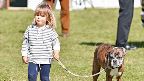 Tudi otroci modre krvi so pogosto živahni