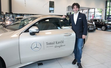 Anže Kopitar, novi ambasador znamke Mercedes-Benz