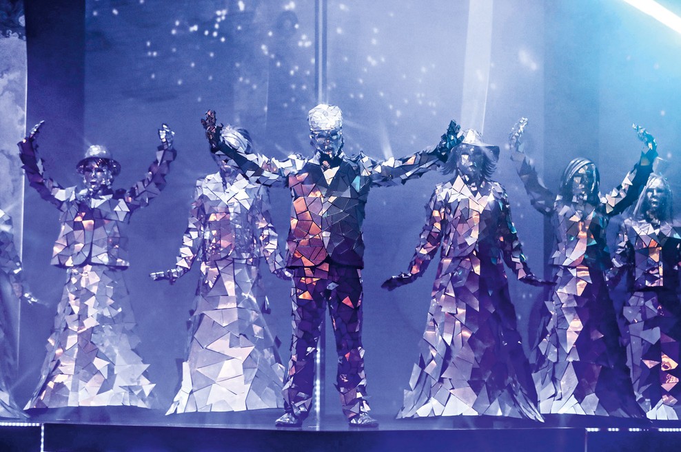 The Mirror Family s svojimi kostumi navdušili v Celju (foto: Mediaspeed)