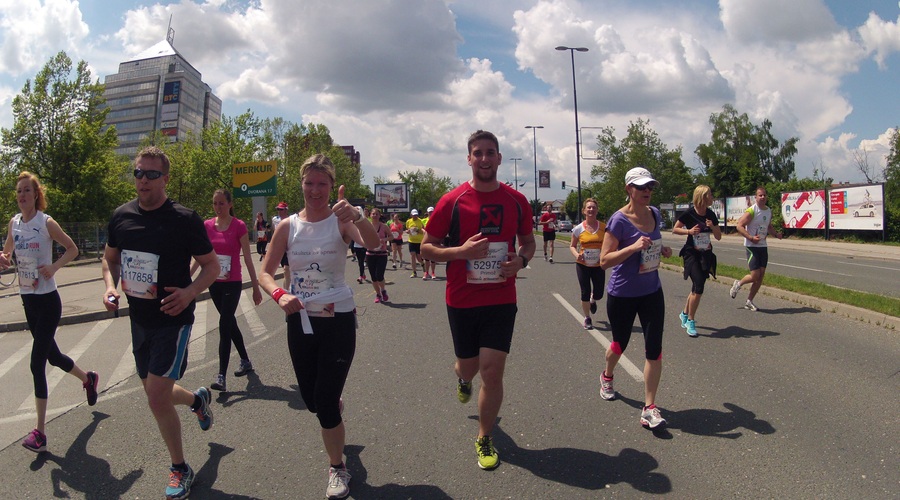 Wings For Life World Run bo s svojim električnim invalidskim vozičkom z video prenosom v živo spremljal tudi Jaka Perš! (foto: marathon-foto.net)