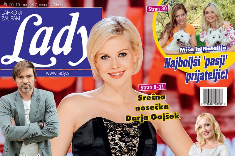 Srečna nosečka Darja Gajšek razkriva za Lady: "Poroka bo na sredo" (foto: Lady)