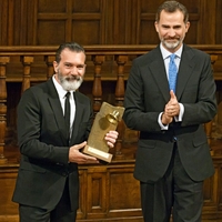 Kralj Felipe podelil nagrado Antoniu Banderasu