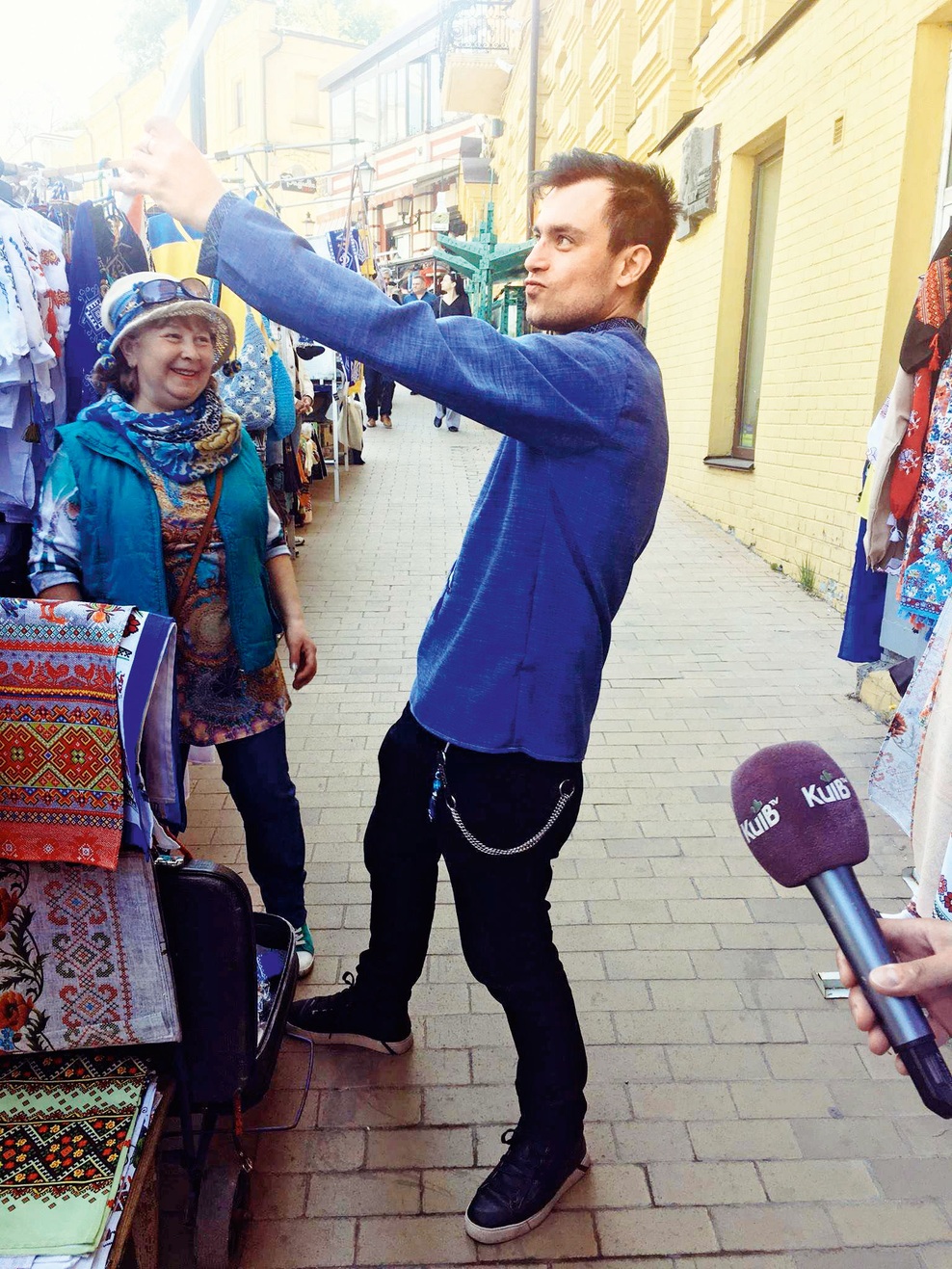 Omar Naber: Tokrat tudi turistično v Kijevu