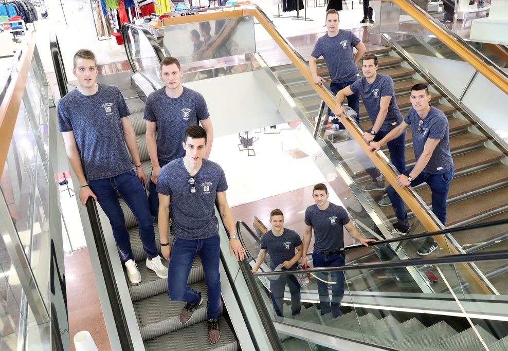 Fotoshooting moške odbojkarske reprezentance