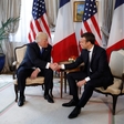 Emmanuel Macron: "Stisk roke s Trumpom ni bil nedolžen. Šlo je za trenutek resnice!"