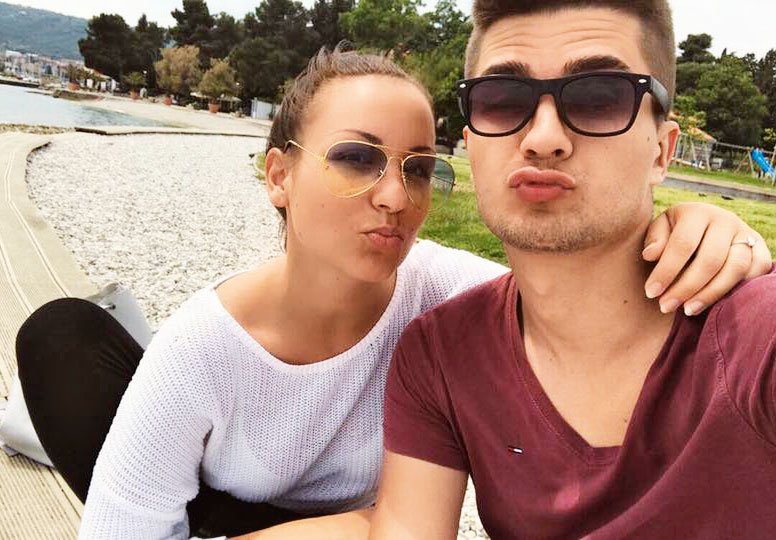 Ema Sladič & Jasmin Cerić: vroče zaljubljena in zaročena! (foto: osebni arhiv, Alpe)