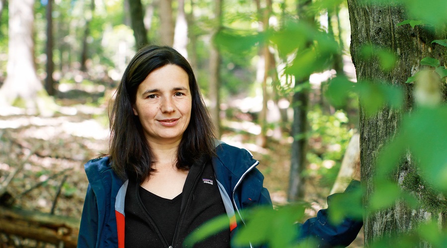 Urša Plešnar, vodja Gozdalnice, mama dveh otrok in Familylabova sodelavka
 (foto: Igor Zaplatil)