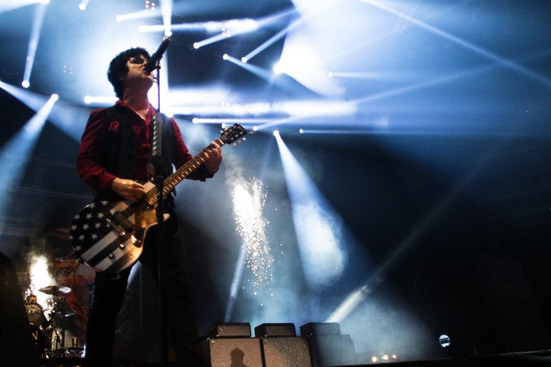 FOTO: Vrhunski spektakel Green Day v Stožicah! (foto: Goran Antley)