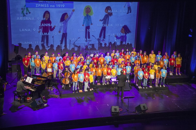 ZPMS s koncertom Otroci za otroke zbrala več kot 55.000 evrov! (foto: ZPMS Press)