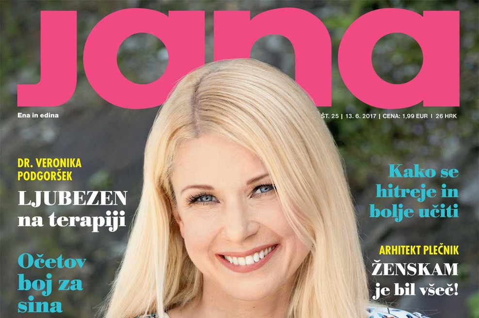 Tjaša Železnik: Igram in se igram. Več v novi Jani! (foto: Jana)