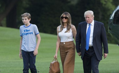 Melania Trump se je končno preselila v Belo hišo