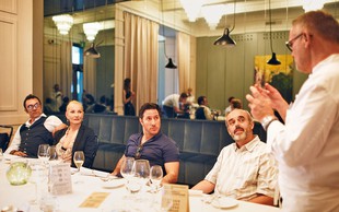 Teden nezavžene hrane: Znani Slovenci na večerji v restavraciji JB