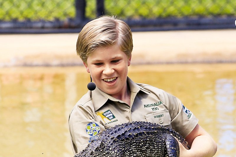 Otroka krotilca krokodilov Steva Irwina po očetovih stopinjah (foto: Profimedia)