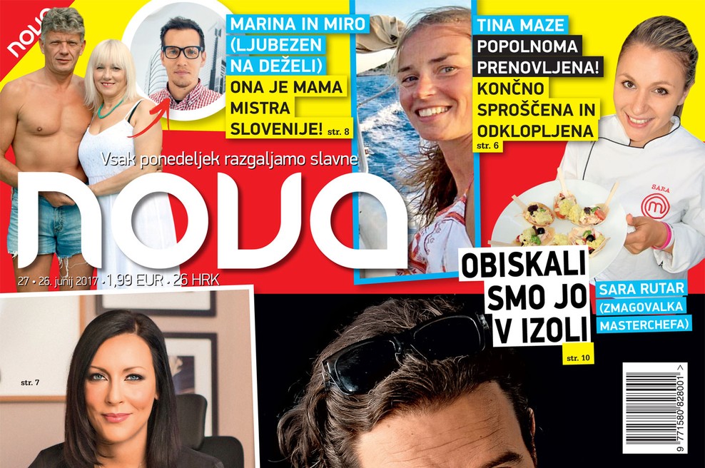 Gašper Tič - zadnje slovo. Več v novi Novi! (foto: Nova)