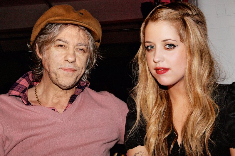 Bob Geldolf s pokojno hčerko Peaches (foto: Profimedia)