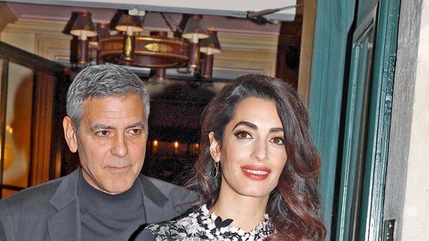 George Clooney bo zaradi fotografij dvojčkov tožil francoski tabloid