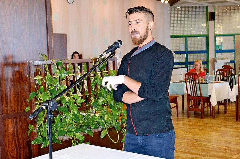 Mišo Jović: Navdušil s svojim kulinaričnim znanjem (foto: MOK)