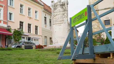 Turistično umetniški projekt ozelenil najstarejše slovensko mesto!