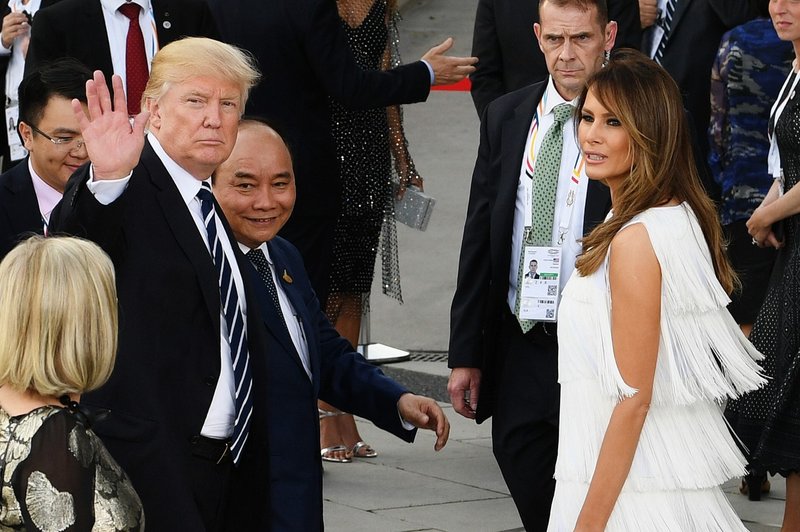 Prva dama Melania Trump je bolj priljubljena od predsednika ZDA (foto: profimedia)