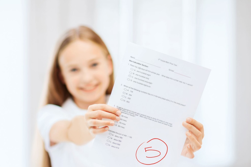 Konec šole: Ko je pomembna le zunanja podoba (beri: ocena) (foto: shutterstock)