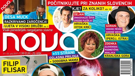 Tanja Žagar - ekskluzivni intervju z bujno nosečko! Več v novi Novi!