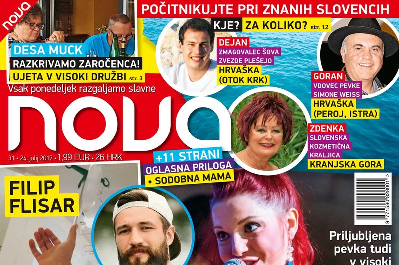 Tanja Žagar - ekskluzivni intervju z bujno nosečko! Več v novi Novi! (foto: Nova)