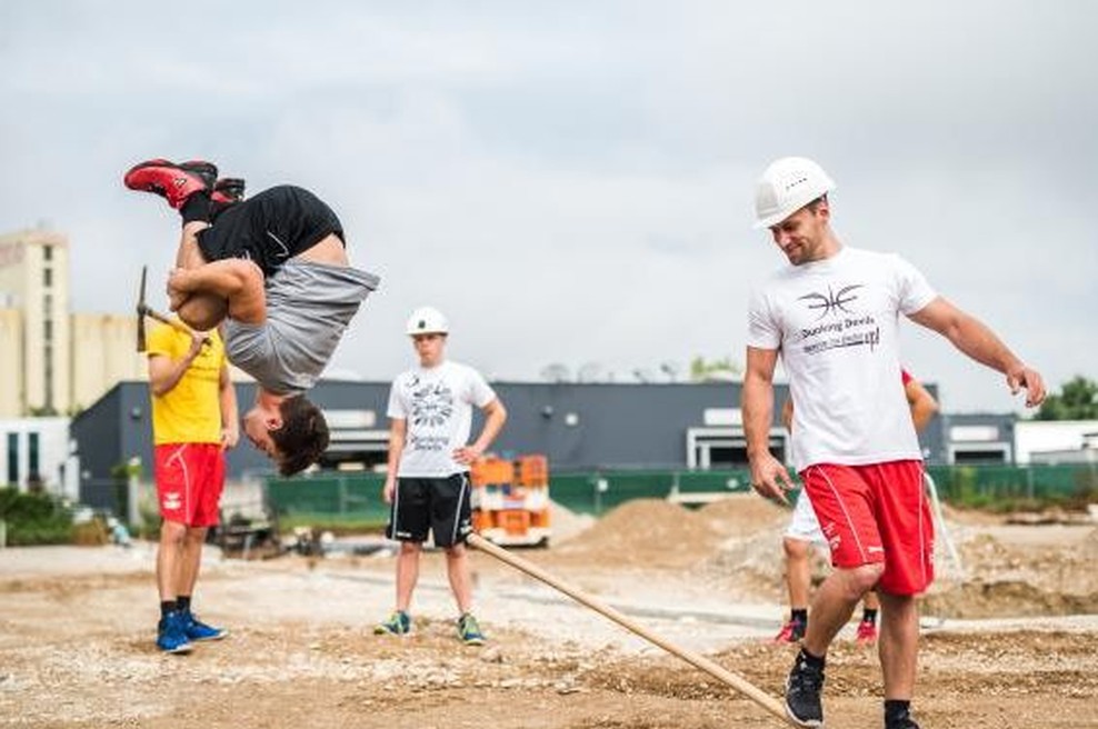 Dunking Devils gradijo največji trampolin park v Sloveniji #video (foto: Dunking Devils)