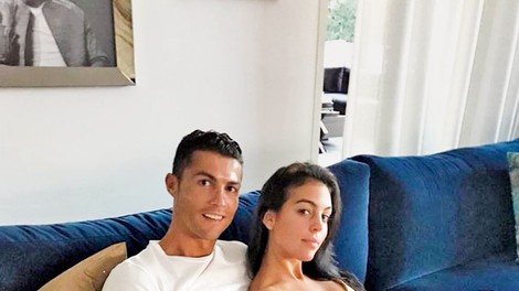 Georgina Rodriguez: Z Ronaldom pričakujeta deklico