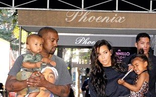 Kim in Kanye: Pričakovala naj bi še enega otroka