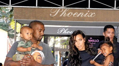 Kim in Kanye: Pričakovala naj bi še enega otroka