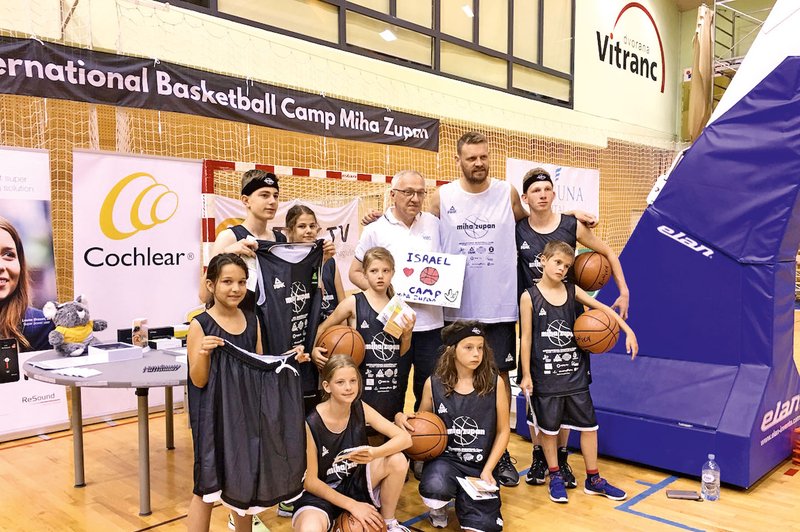 Miha Zupan: Košarkaški kamp podrl rekorde (foto: Turizem Kranjska Gora)