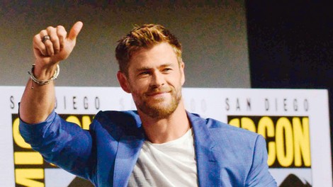 Chris Hemsworth je nezadovoljen z videzom