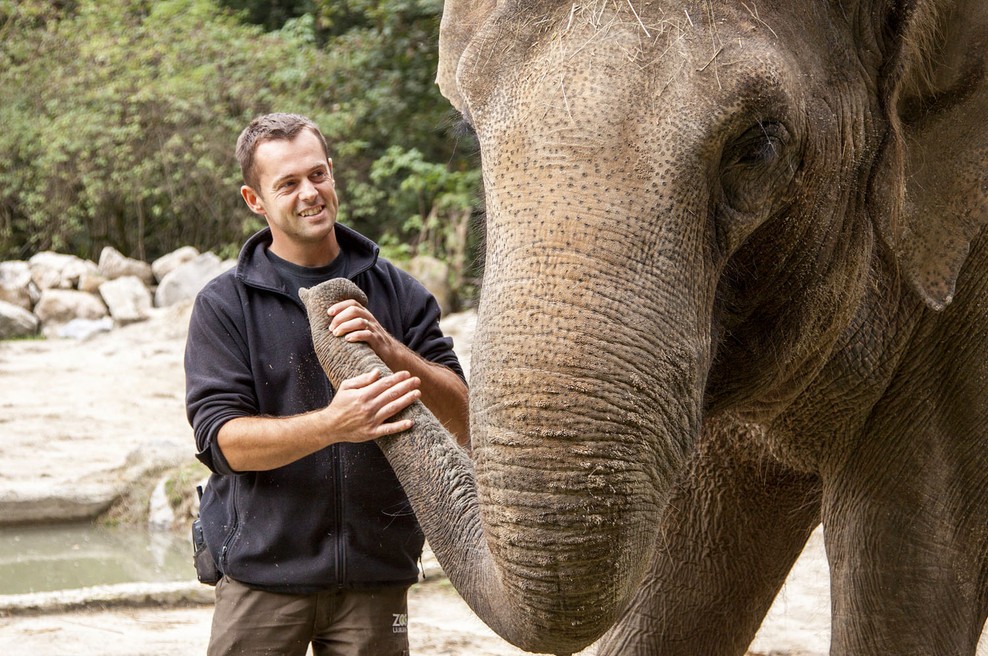 Obisk ZOO Ljubljana: Ganga je zahtevna gospa (foto: Petra Hrovatin)