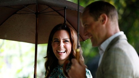 Vroča novica iz palače! Britanski princ William in Kate pričakujeta tretjega otroka