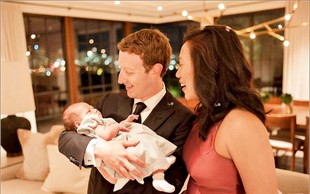 Mark Zuckerberg ob rojstvu druge hčerke z ganljivim sporočilom
