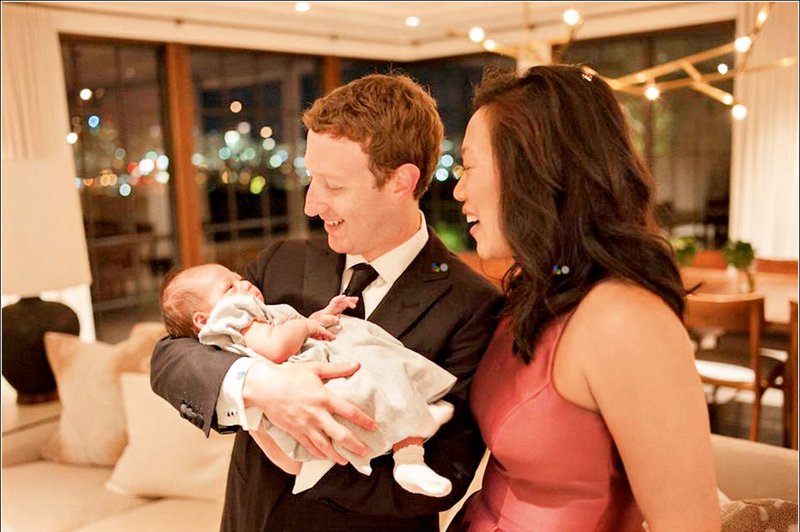 Mark Zuckerberg ob rojstvu druge hčerke z ganljivim sporočilom (foto: Profimedia)