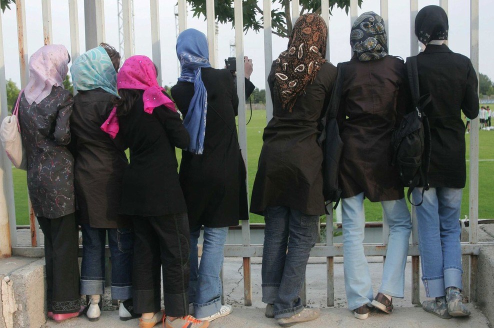 Iranke protestirale proti diskriminaciji na nogometni tekmi (foto: profimedia)