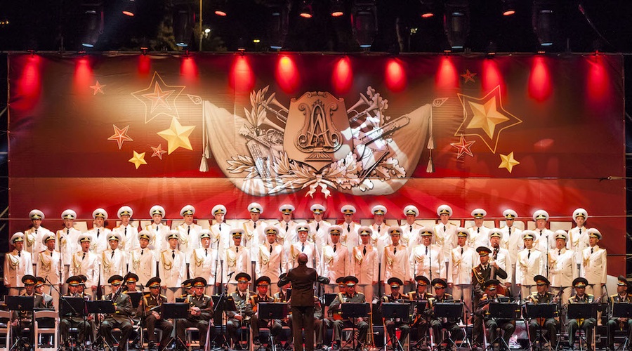 Na ruskem spektaklu v Stožicah bo nastopil tudi Tržaški Partizanski pevski zbor Pinko Tomažič (foto: Gig Premo)