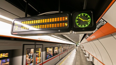 Na Dunaju kmalu vlaki podzemne železnice brez voznika