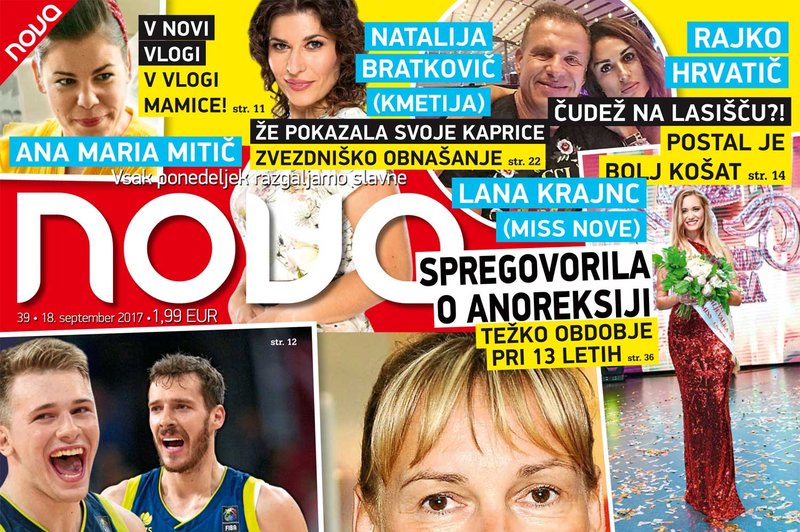 Ekskluzivno: Brigita Bukovec že živi v Švici! Več v novi Novi! (foto: Nova)