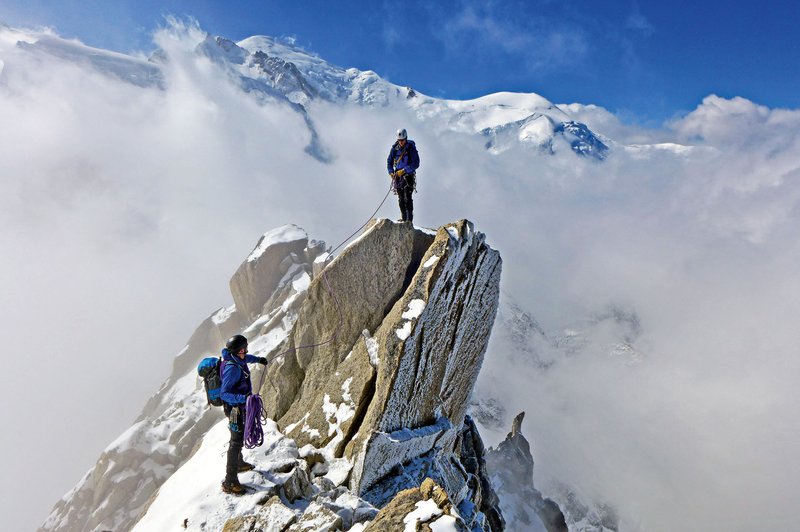 Par, ki vas varno pripelje na vrh Matterhorna (foto: arhiv Tomaža Jakofčiča)
