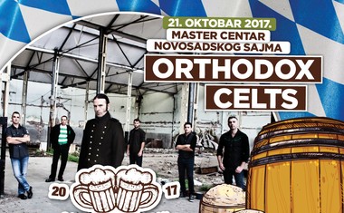 Novosadski Oktoberfest 2017 najavlja Hladno pivo, S.A.R.S. in Orthodox Celts