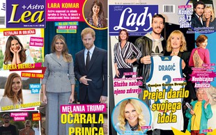 Lady: Ganjen Goran Dragić prejel darilo svojega idola! Lea: Melania Trump očarala princa Harryja!
