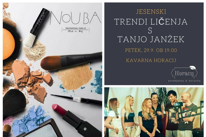 Jesenski trendi ličenja s Tanjo Janžek in kozmetiko Nouba (foto: Horacij)