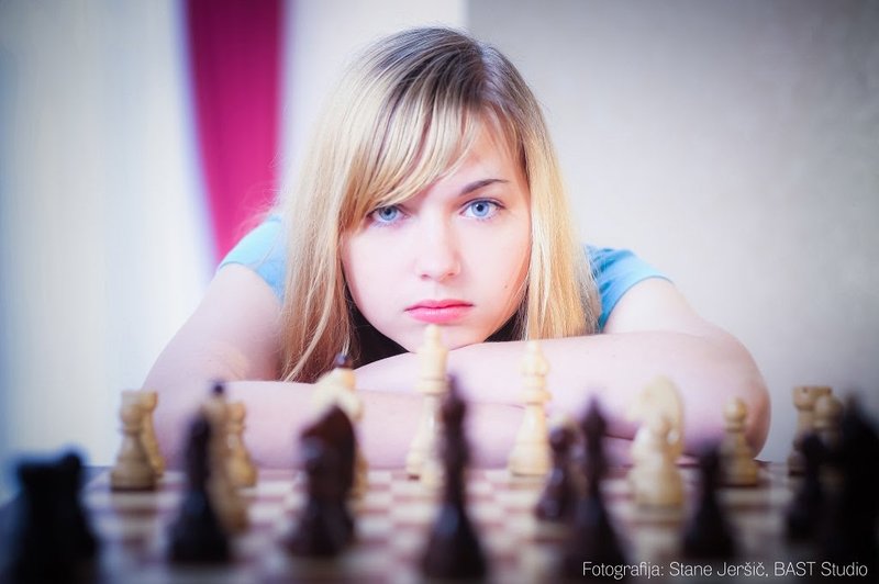 Laura Unuk - svetovna šahovska prvakinja (foto: Stane Jeršič)