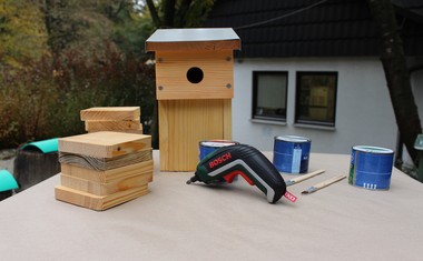 25 let Boscha v Sloveniji: vrtčevski otroci bodo zgradili 150 ptičjih hišic