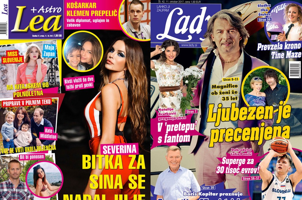 Magnifico: Ljubezen je precenjena! Severinina bitka za sina se nadaljuje! Več v Lady in Lei! (foto: Lea 27, Lady 42)