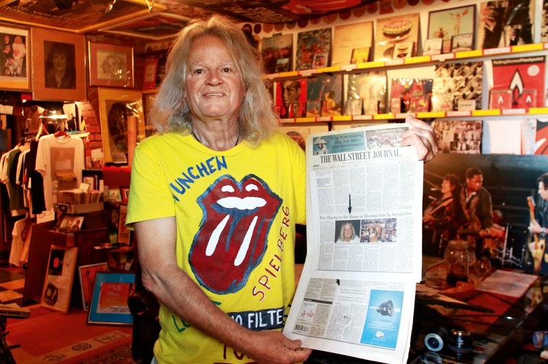 Slavko Franca - lastnik največjega muzeja Rolling Stonesov v tem delu sveta (foto: Goran Antley)