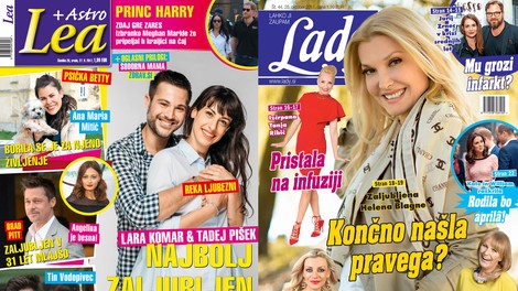 Je Helena Blagne končno našla pravega? Lara Komar in Tadej Pišek: Najbolj zaljubljen par na TV-zaslonih! Več v Lady in Lei!